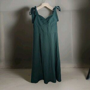 Shein Curve Women's Emerald Green Tank Dress Size 1XL